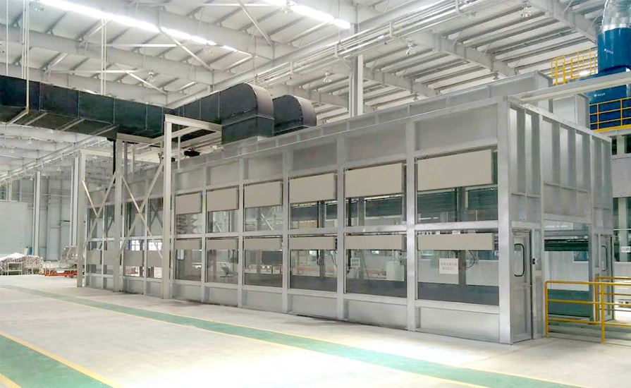 涂裝車(chē)間恒溫恒濕空調(diào)解決方案